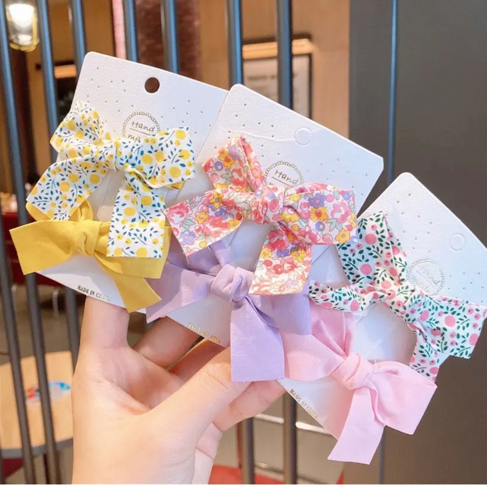 Bow hair clip